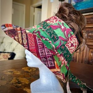 Sunhat for Messybun/Updo/High Pony